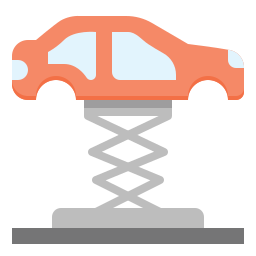 Car lifter icon