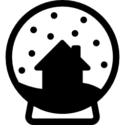 globo de neve Ícone