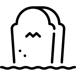 lápida sepulcral icono