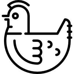 poule Icône