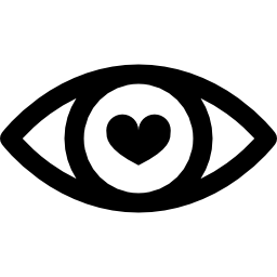 Hearth Shaped Eye icon