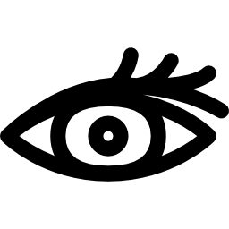 ojo de niña icono