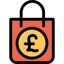 Shopping bag icon