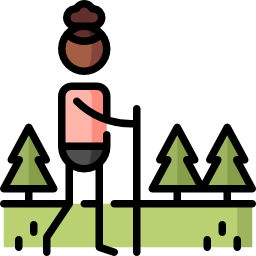 Hiking icon