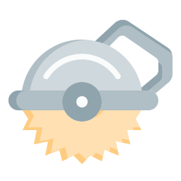 Circular saw icon