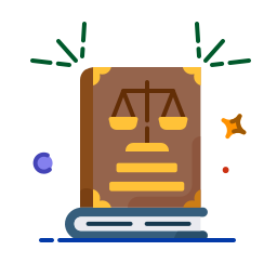 Law book icon