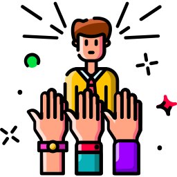 Raise hand icon