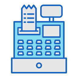 caja registradora icono