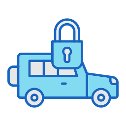 Locked car icon