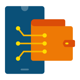 Digital wallet icon