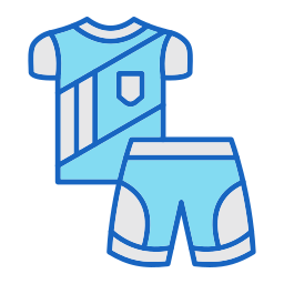 uniforme da calcio icona