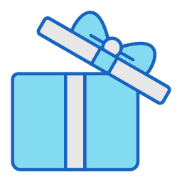 Gift box icon