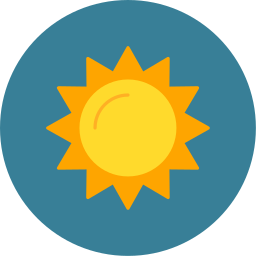 Sun icon