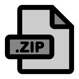 Формат файла zip иконка