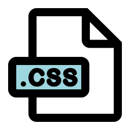 Css file format icon