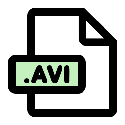 Avi file format icon