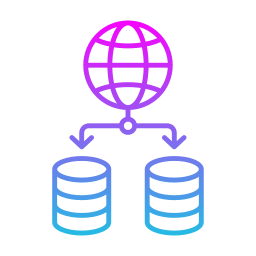 data netwerk icoon