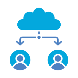 cloud-sharing icon