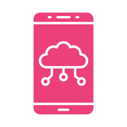 cloud mobile Icône