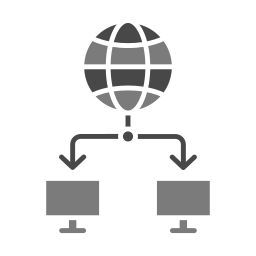 computer netwerken icoon