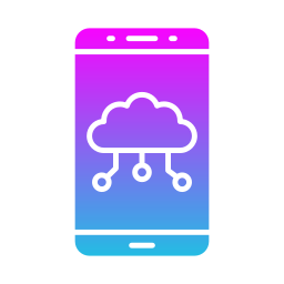 chmura mobilna ikona
