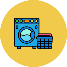het wassen van kleding icoon