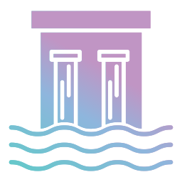 Hydro power icon