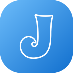 Letter j icon