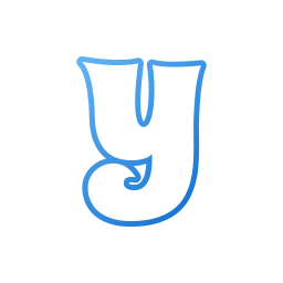lettera y icona