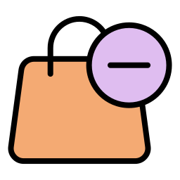 Shopping bag icon