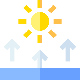 refracción icono