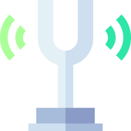 widelec dźwiękowy ikona