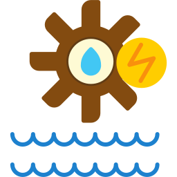 Hydro power icon