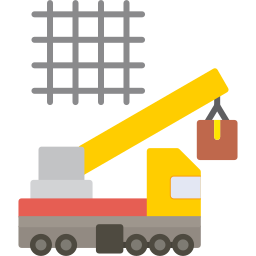 Lifting crane icon