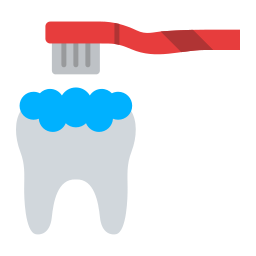 brossage des dents Icône