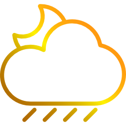 Cloudy night icon