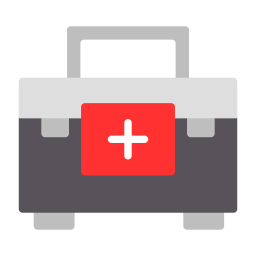 First aid kit icon