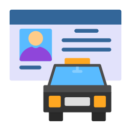 Driver license icon