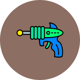 pistola spaziale icona
