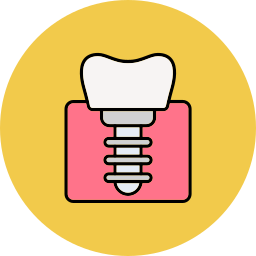 Dental implant icon