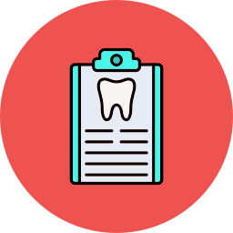 Registro odontológico Ícone