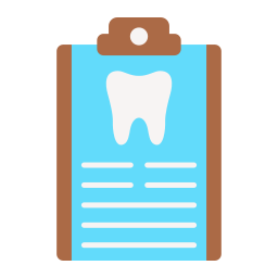 Historial dental icono