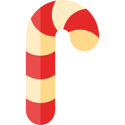 Candy cane icon