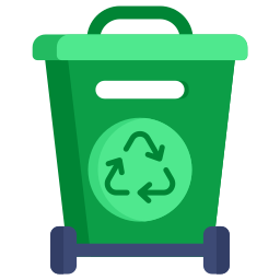 papelera de reciclaje icono