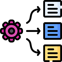 Natural language processing icon