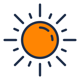 Sun icon