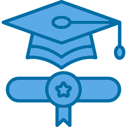 graduación icono