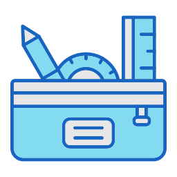 Pencil case icon