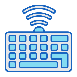 Wireless keyboard icon