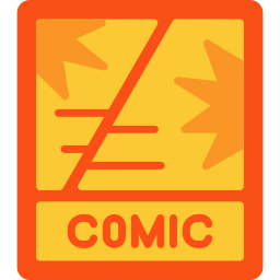 Comic book icon